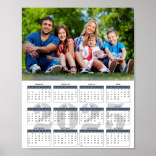 Create Your Own Family Photo 2025 Poster Calendar