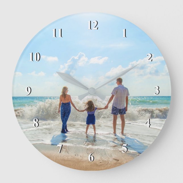 Create Your Own Family Photo Clock Gift (Front)