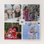 Create your own family photo collage monogrammed jigsaw puzzle<br><div class="desc">Create your own family photo collage monogrammed puzzle.
You can personalize it and add your most beautiful photos and monogram. Great fun !</div>