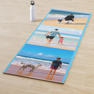 Create Your Own Family Photo Collage Yoga Mat Gift