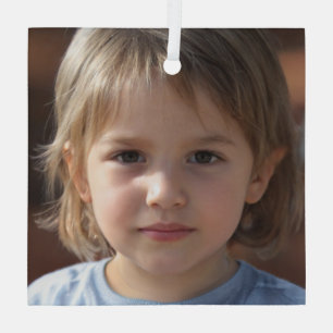 Create Your Own Family Photo Glass Tree Decoration