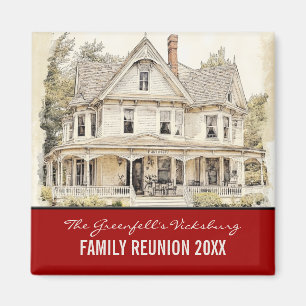 Create Your Own Family Reunion Keepsake Magnet
