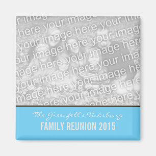 Create Your Own Family Reunion Keepsake Magnet
