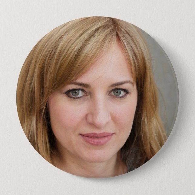 Create Your Own Fan Photo 10 Cm Round Badge (Front)