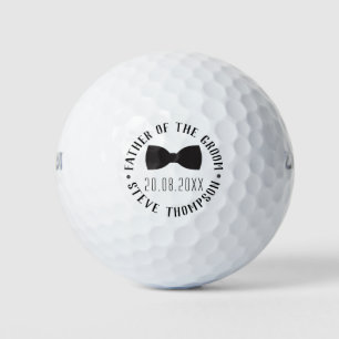 Create your Own Father of the Groom Gift Golf Balls