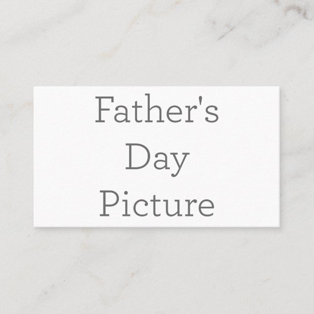 American, 89 mm x 51 mm Business Card (Front)