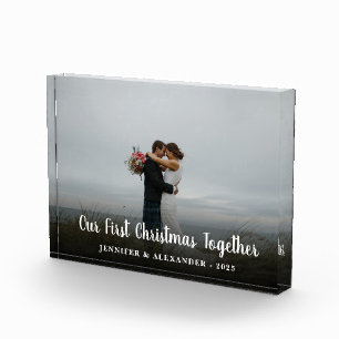 Create your own First Christmas together Photo Block