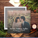 Create your own First Christmas Together photo Magnet<br><div class="desc">Create your own First Christmas Together photo ornament.
Very nice Christmas keepsake.
Add your own photos,  add your text and names.</div>