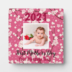 Create Your Own First Mother's Day Custom Photo Plaque