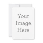 Create Your Own Flat Thank You Card