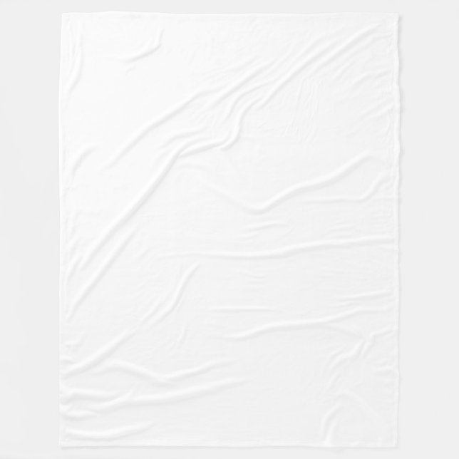 Create Your Own Fleece Blanket Large 60" x 80" (Front)