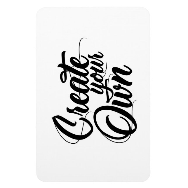 Create Your Own Flexible Magnet (Vertical)