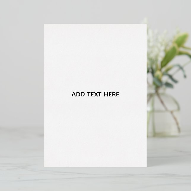 Create Your Own Floral  (Standing Front)