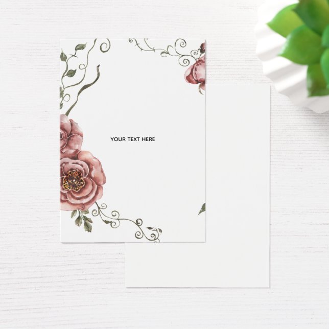 Create Your Own floral  (Desk)