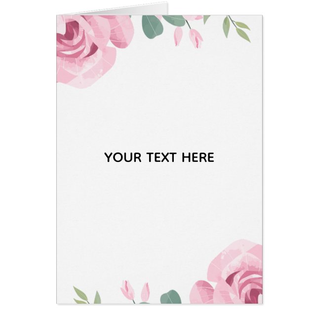Create Your Own Floral Border (Front)