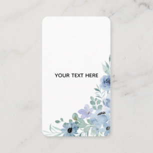 Create Your Own Floral Business Card