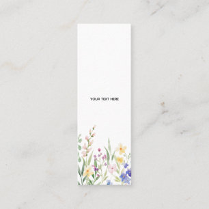 Create Your Own Floral Business Card
