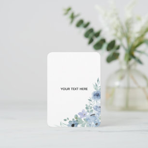 Create Your Own Floral Business Card