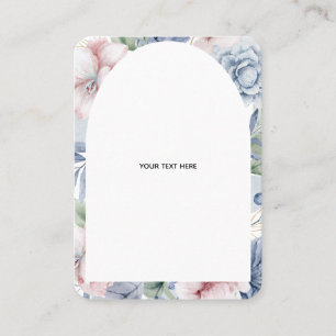 Create Your Own floral Business Cards