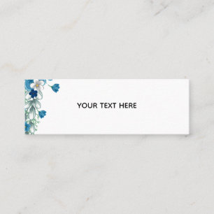 Create Your Own Floral Calling Card