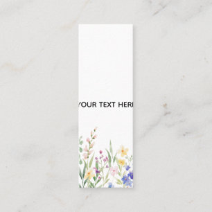 Create Your Own Floral Calling Card