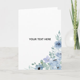 Create Your Own Floral Card