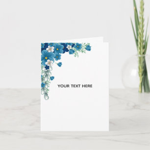 Create Your Own Floral Card