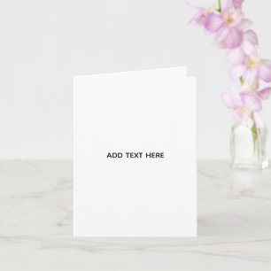 Create Your Own Floral Card