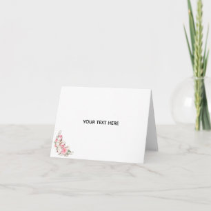 Create Your Own Floral Card