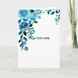 Create Your Own Floral Card