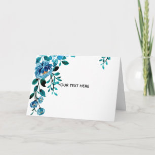 Create Your Own Floral Card