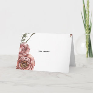Create Your Own floral Card