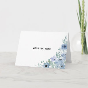 Create Your Own Floral  Card