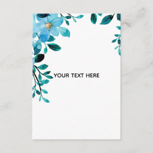 Create Your Own Floral Enclosure Card