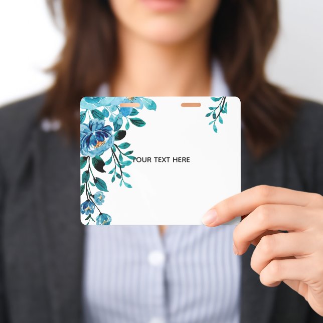 Create Your Own Floral ID Badge (Presented)