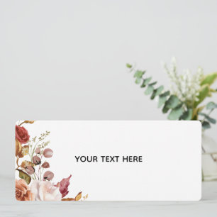 Create Your Own Floral Invitation