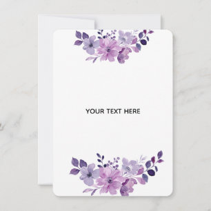 Create Your Own Floral Invitation