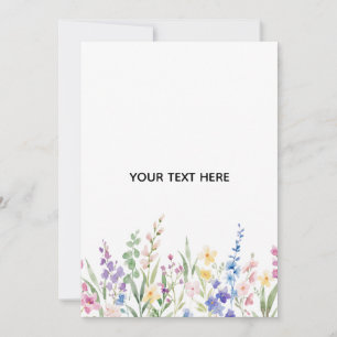 Create Your Own Floral Invitation