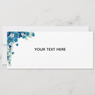 Create Your Own Floral Invitation