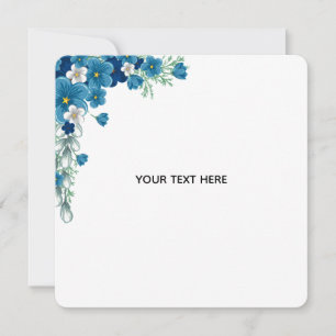 Create Your Own Floral Invitation