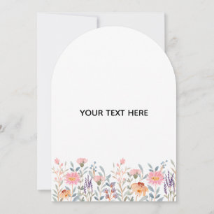 Create Your Own Floral Save The Date