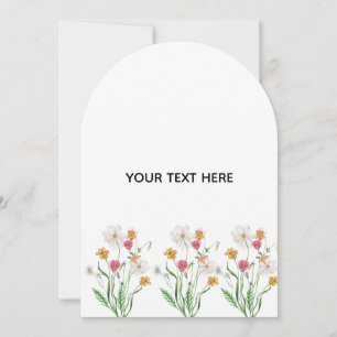 Create Your Own Floral Save The Date