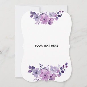 Create Your Own Floral Thank You Card