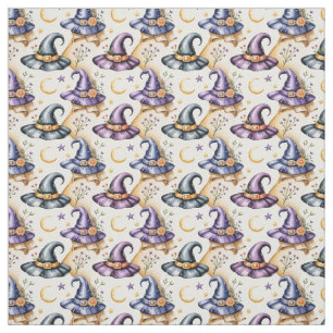 Create Your Own Floral Witch Hats Spell Scrolls Fabric