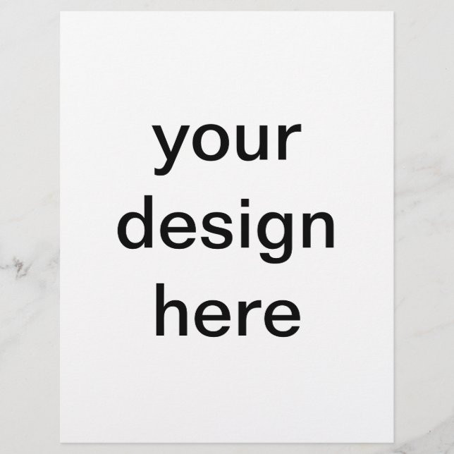 create your own flyers (Front)