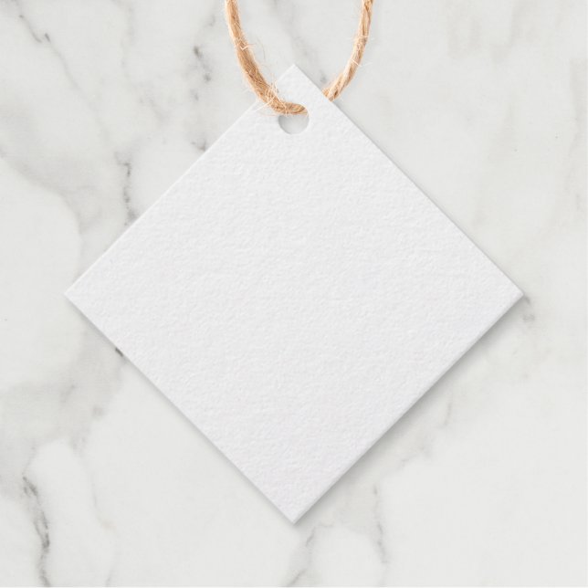 Create Your Own Foil Favour Tag (Front)