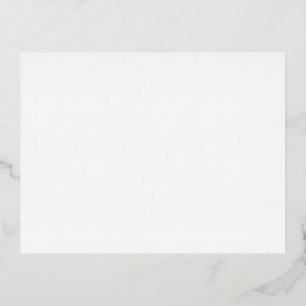 Create Your Own Foil Invitation Postcard