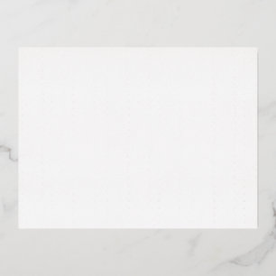 Create Your Own Foil Invitation Postcard