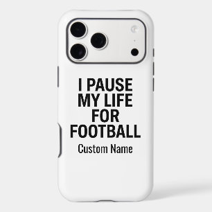 Create Your Own Football Phone Case I Pause My L
