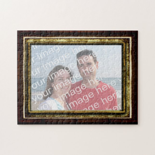 Create Your Own Framed Photo Puzzle (Horizontal)